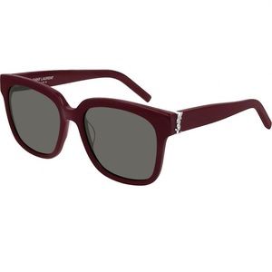 Saint Laurent Monogram Burgundy Sunglasses NEW